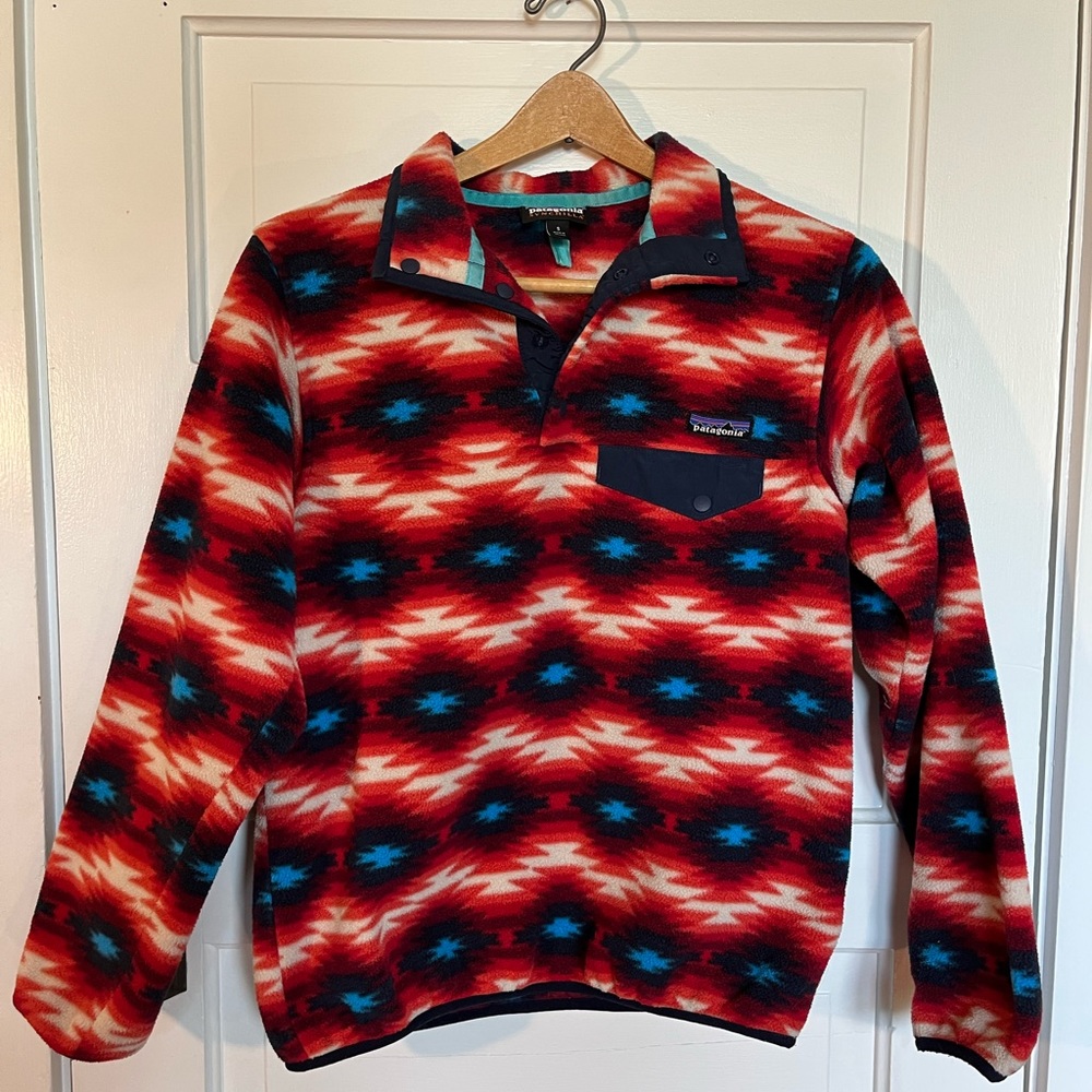 Aztec Southwest Patagonia Pullover Fleece - Women’s S